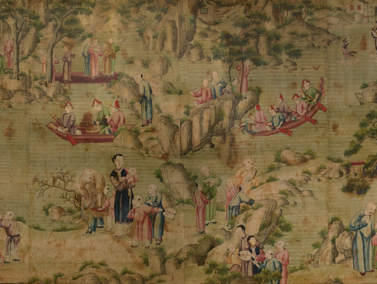 Taking a Closer Look at the Royal Pavillion's Chinese Wallpaper