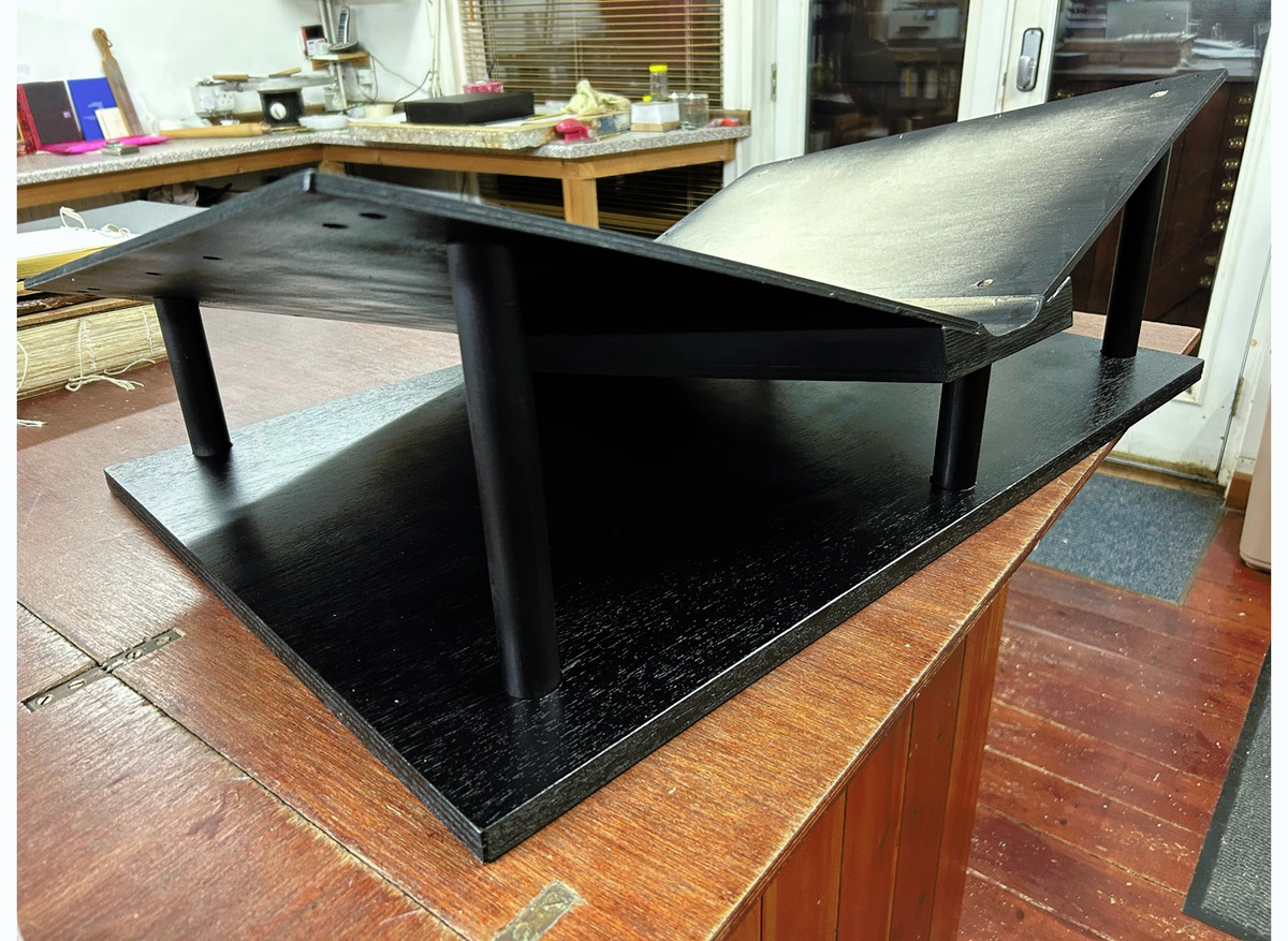 Cradle before velvet added