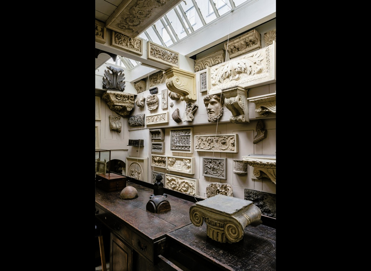 The Drawing Office, Sir John Soane Museum – Recreation