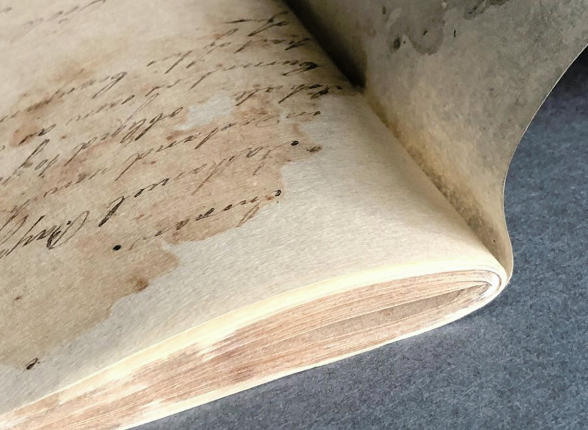 Complex paper repairs