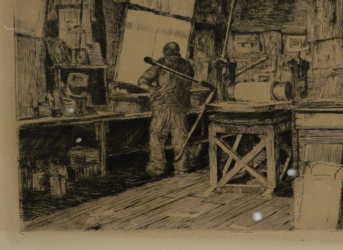 Etching – before treatment