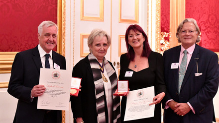 Plowden-Medal-Winners-2021-with-RWHA-President-Pamela-Harper-and-Chairman-of-Plowden-Medal-Committee-Nick-Farrow-2.jpg