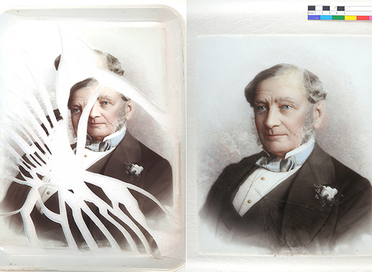 ‘Opaltype’- before and after conservation 