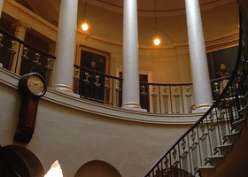 Grand oval staircase by Robert Adam, at Culzean Castle Historic Trust for Scotland.jpg