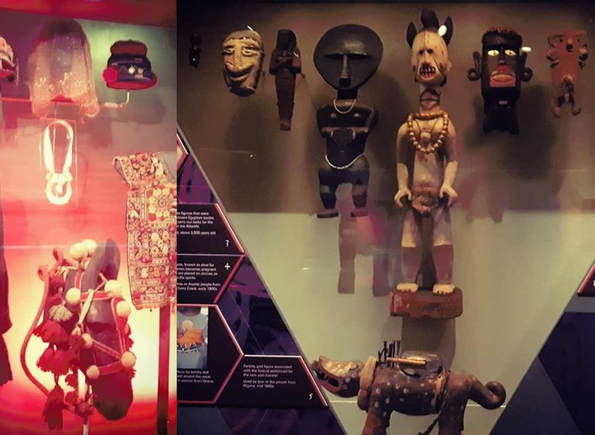 Conservation and mounting of objects for “Do you believe in Magic” Exhibition, Bristol Museum and Art Gallery, 2019