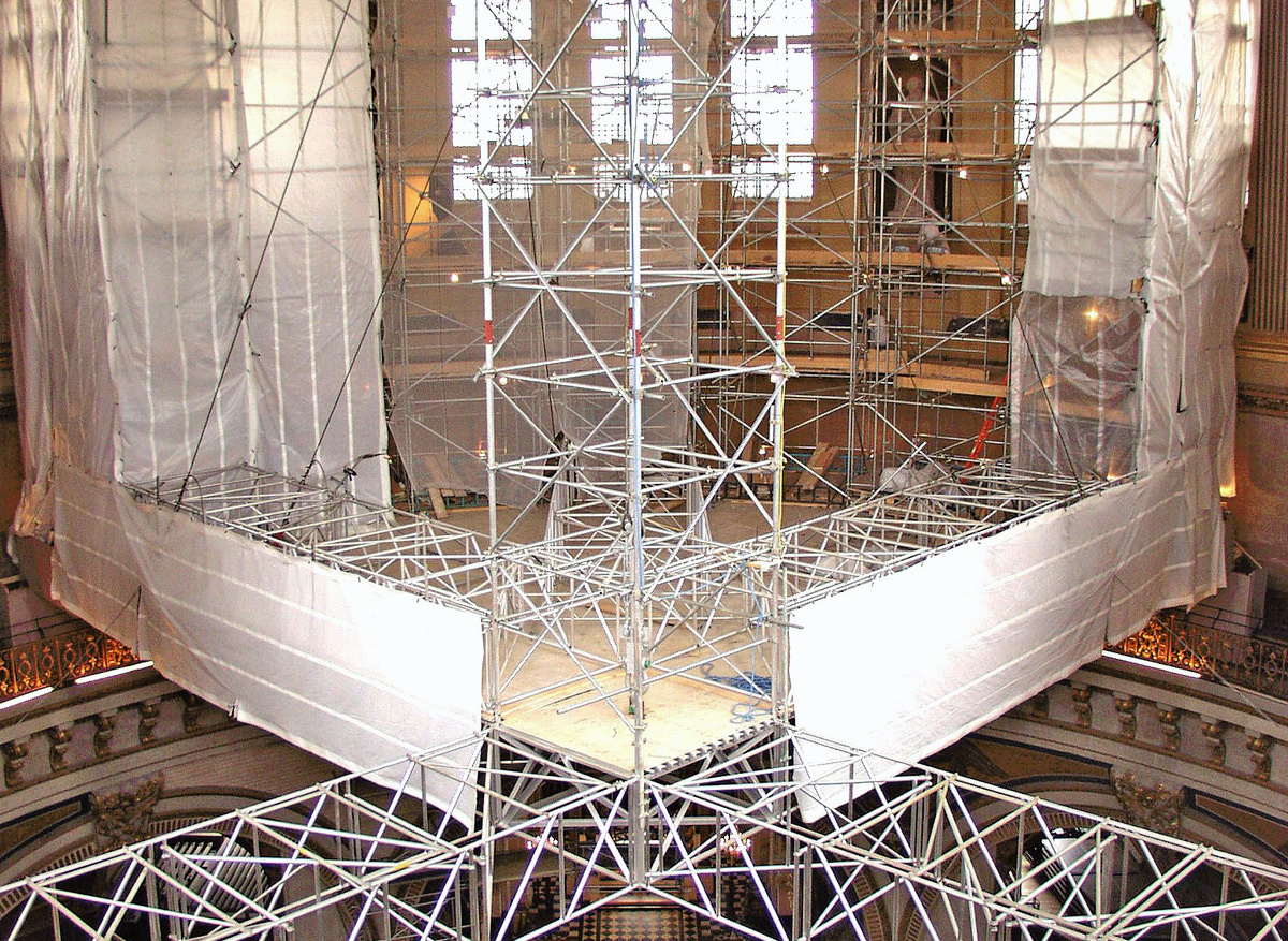 Conservation of the 18th-century scheme of wall paintings by Sir James Thornhill in the dome of St Paul’s Cathedral