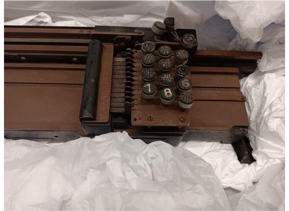 Bletchley Park, Hollerith Card Punch Machine
