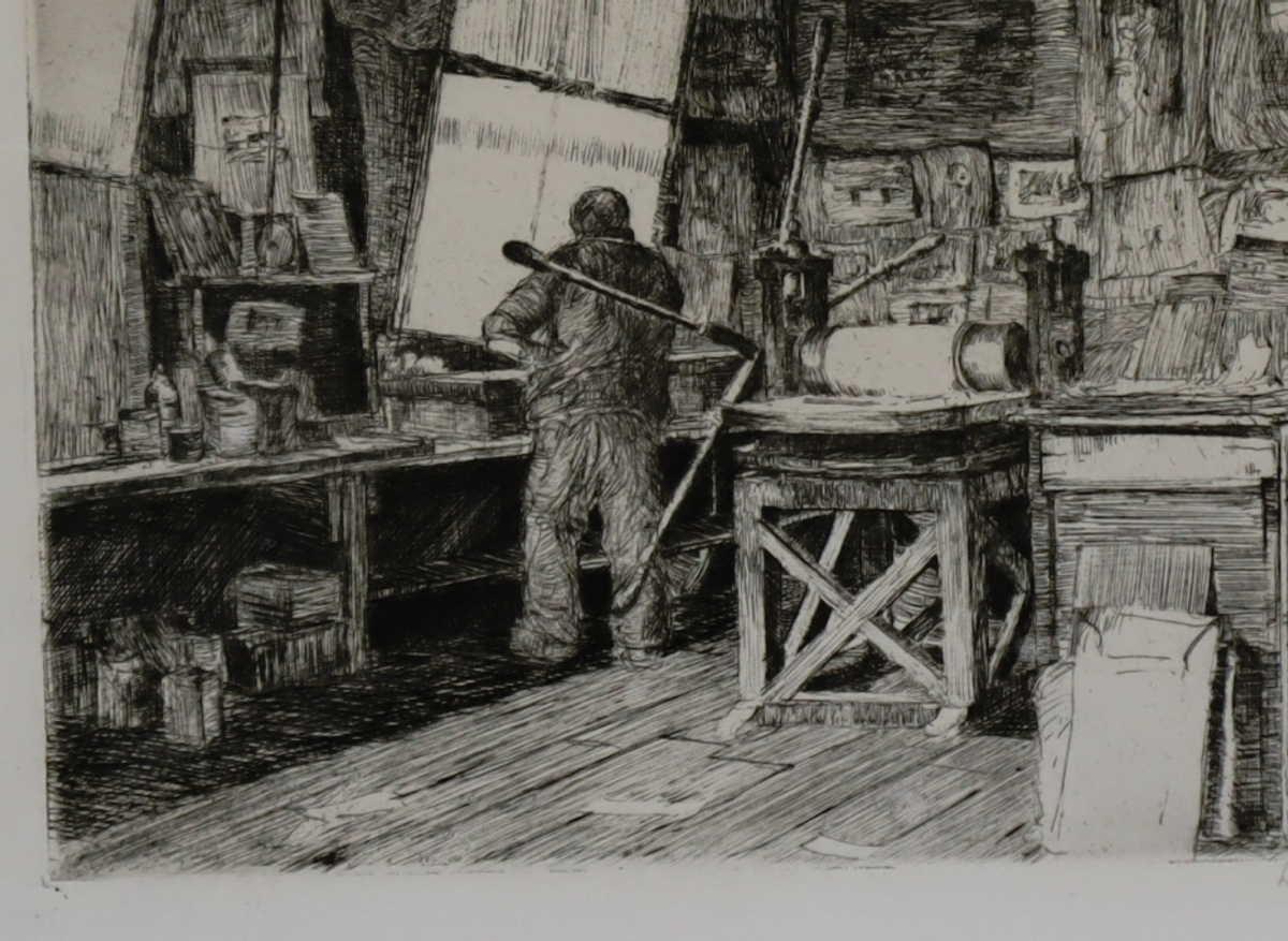 Etching - after treatment