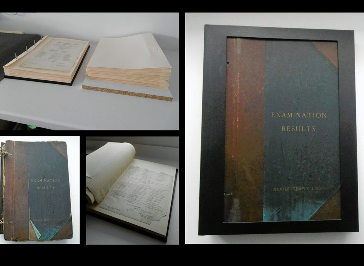 Examination Results Post Binding Album