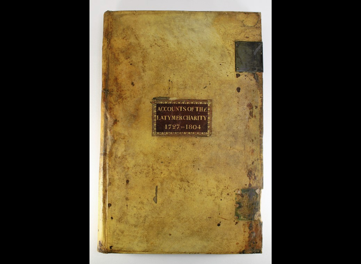 Accounts of the Latymer Charity 1727-1804 Paper Repair of the Textblock