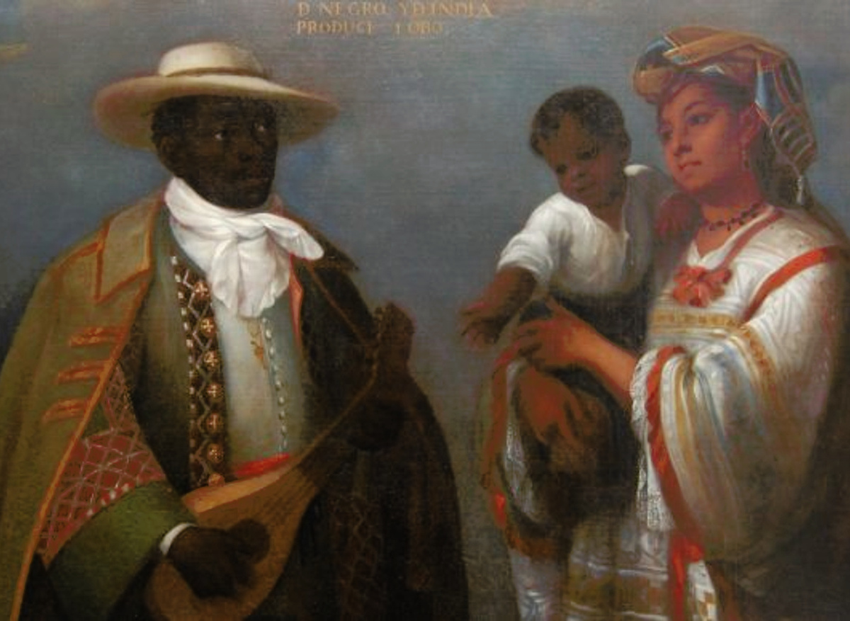 Casta Painting c. 1715, attrib. to Juan Rodriguez Juarez, (Mexico 1675 – 1728)