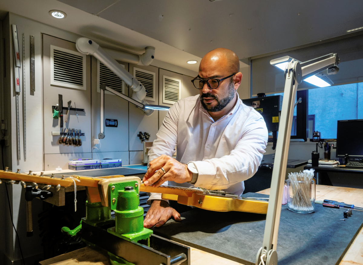 Award for Heritage Conservation in Action Presented to Jonathan Santa Maria Bouquet