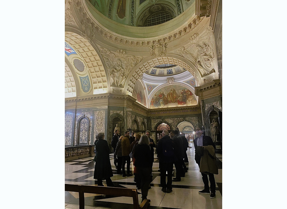 The Grand Hall of the Old Bailey