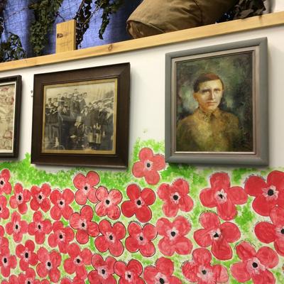 Paintings and poppies.jpg