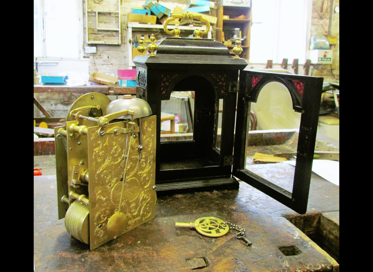 Conservation of a Daniel Quare Bracket Clock