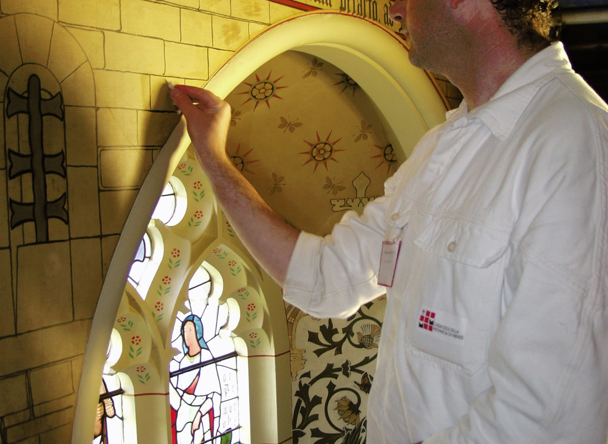 Conservation of the historic interiors by William Burges in Cardiff Castle