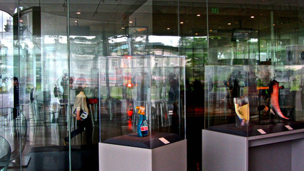 museum glass cases