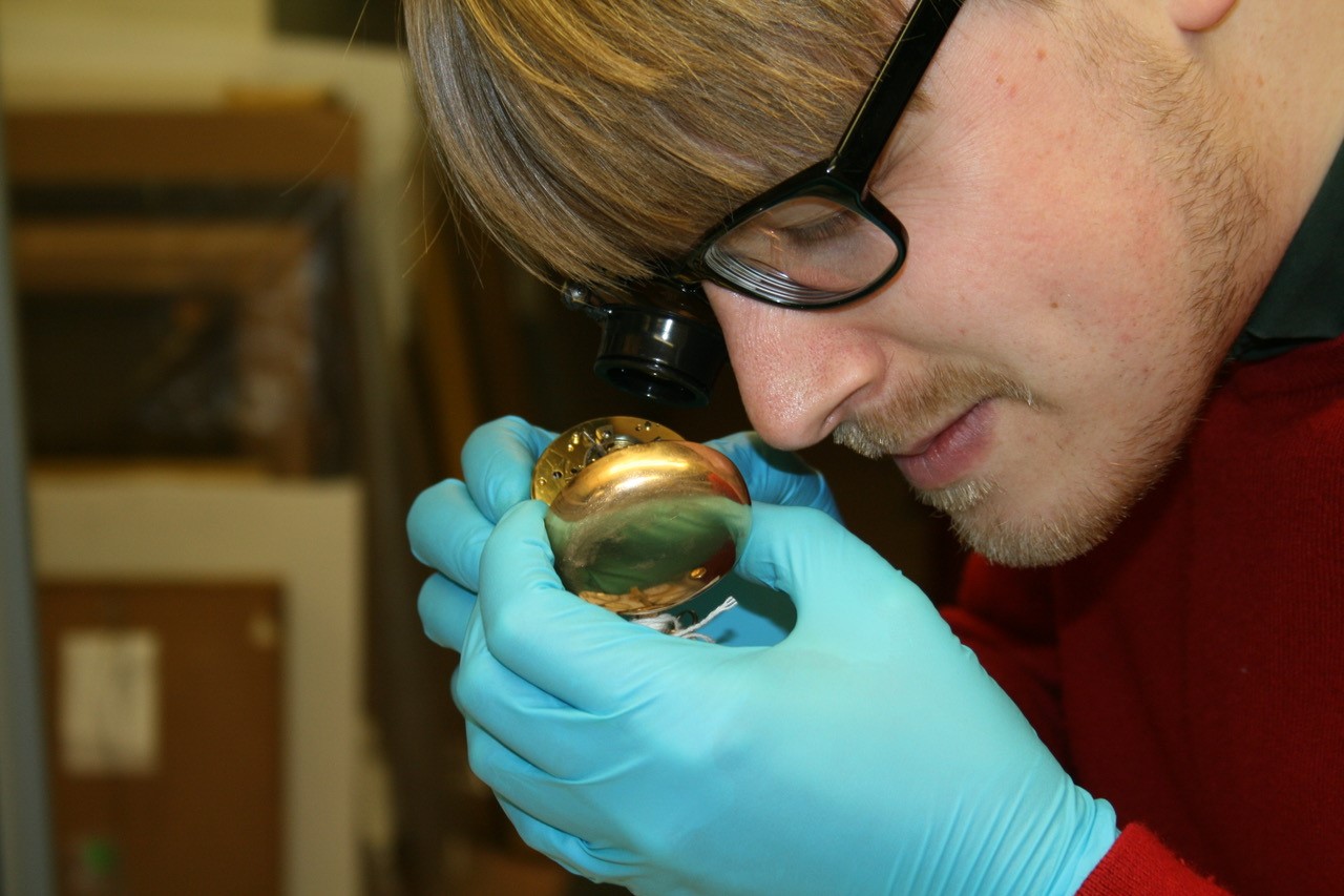 Dale S Examining a Watch Russell-Cotes Museum in Bournemouth.jpg