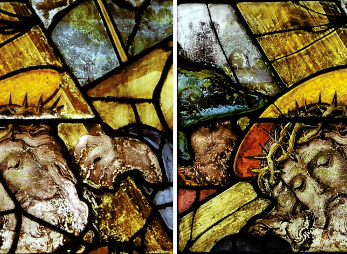 Detail leadwork Lichfield Cathedral  
