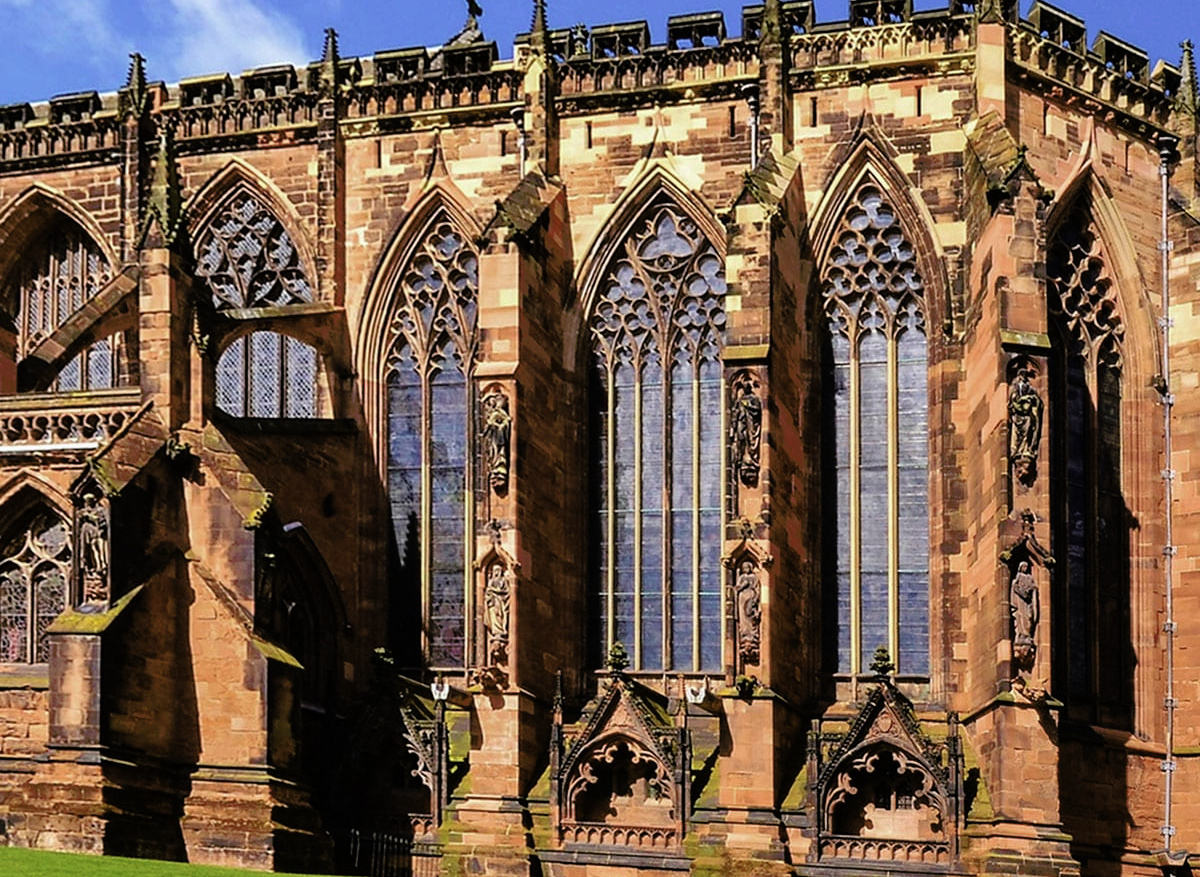 Lichfield Cathedral exterior 