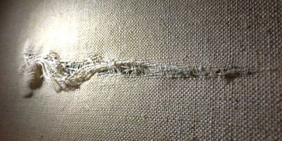 Introducción a la técnica “thread by thread tear mending” (In Spanish)