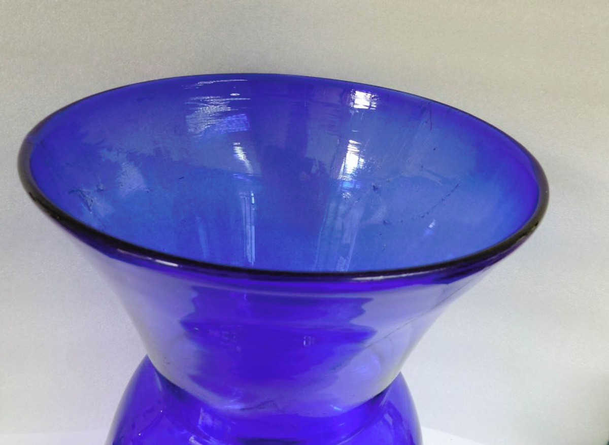 Missing shard filled with tinted epoxy resin