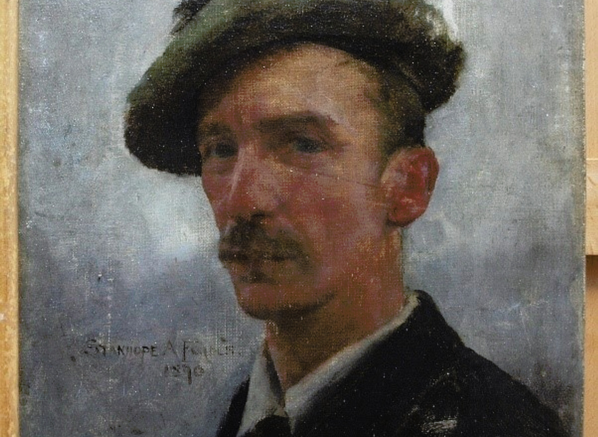 Stanhope Forbes, Self Portrait 1890
