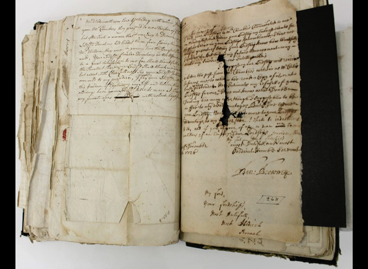 Browne Correspondence Volume 5, Townend – Letters Before Conservation