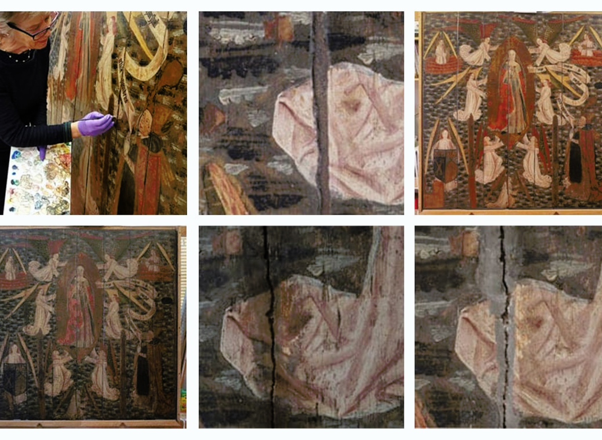 Bishop Marshall panel, Llandaff Cathedral, Cardiff