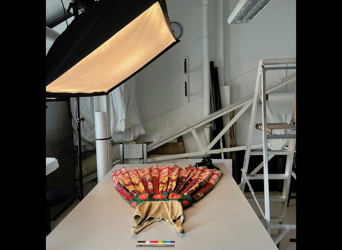 Photographing a Collection of Ballet Russe Costumes 