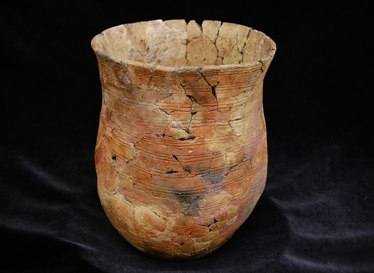 Early Bronze Age ceramic vessel from Kilmartin – after conservation