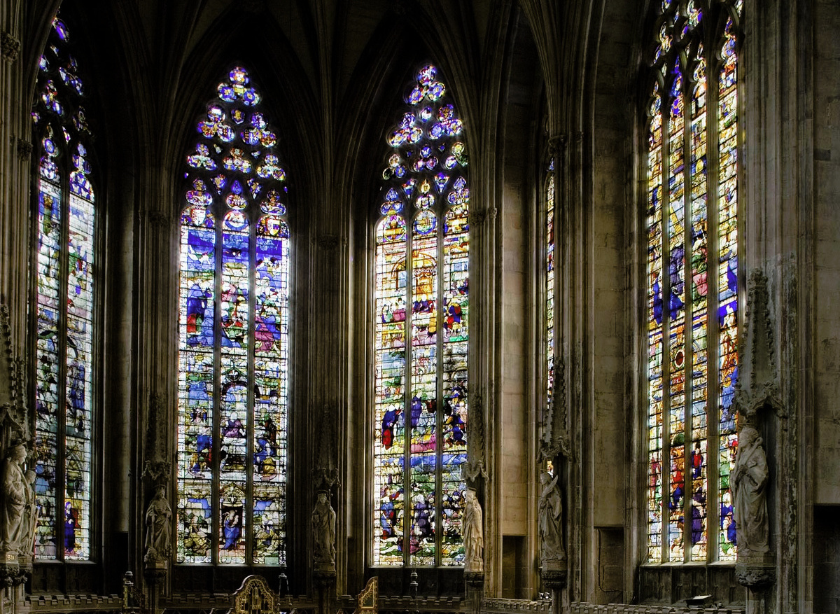 16th Century Glass: Herkenrode Glass of Lichfield Cathedral 