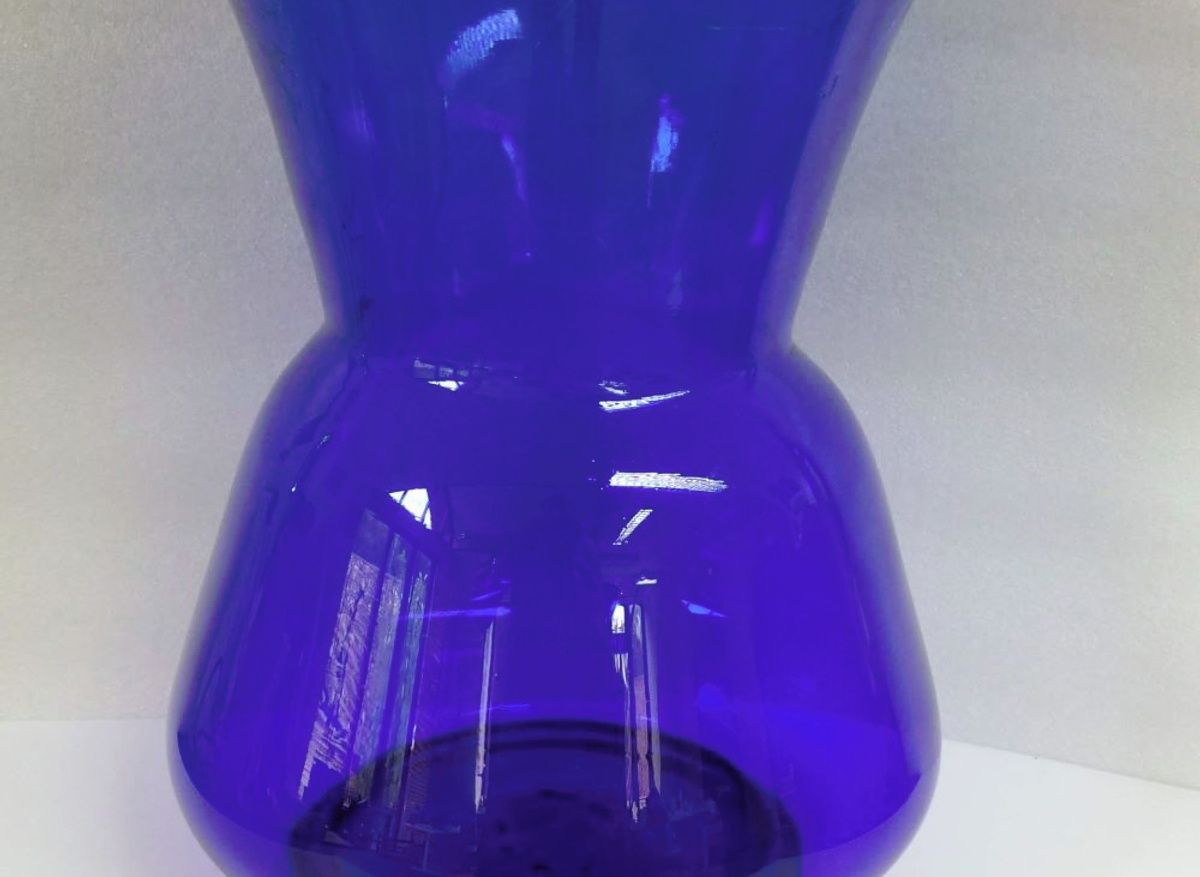 Blue Vase on completion
