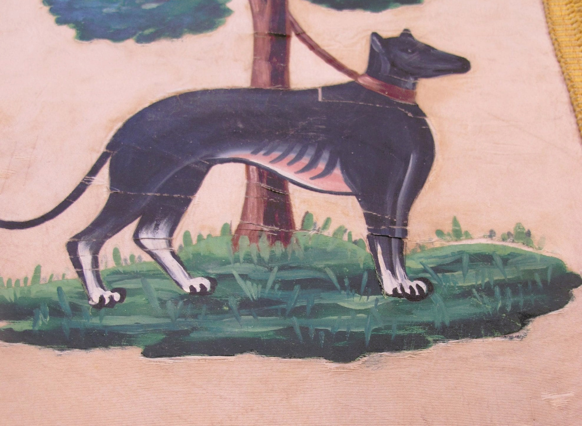 Dyers banner: conservation and mounting for display in a refurbished museum