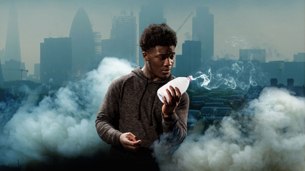 Fog Everywhere performance (featuring Tobi King Bakare) by Camden People's Theatre, image by Image by Donkey Studio, photo by Joe Twigg.jpg