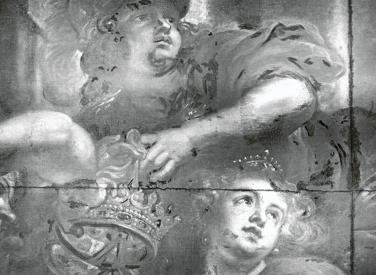 Condition surveys of the ceiling paintings by Peter Paul Rubens, in the Banqueting House, Whitehall, London