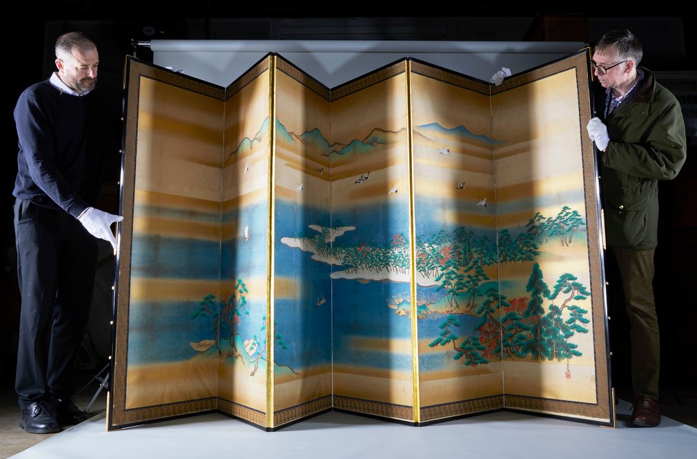 Queen Victoria Japanese screen paintings .jpg