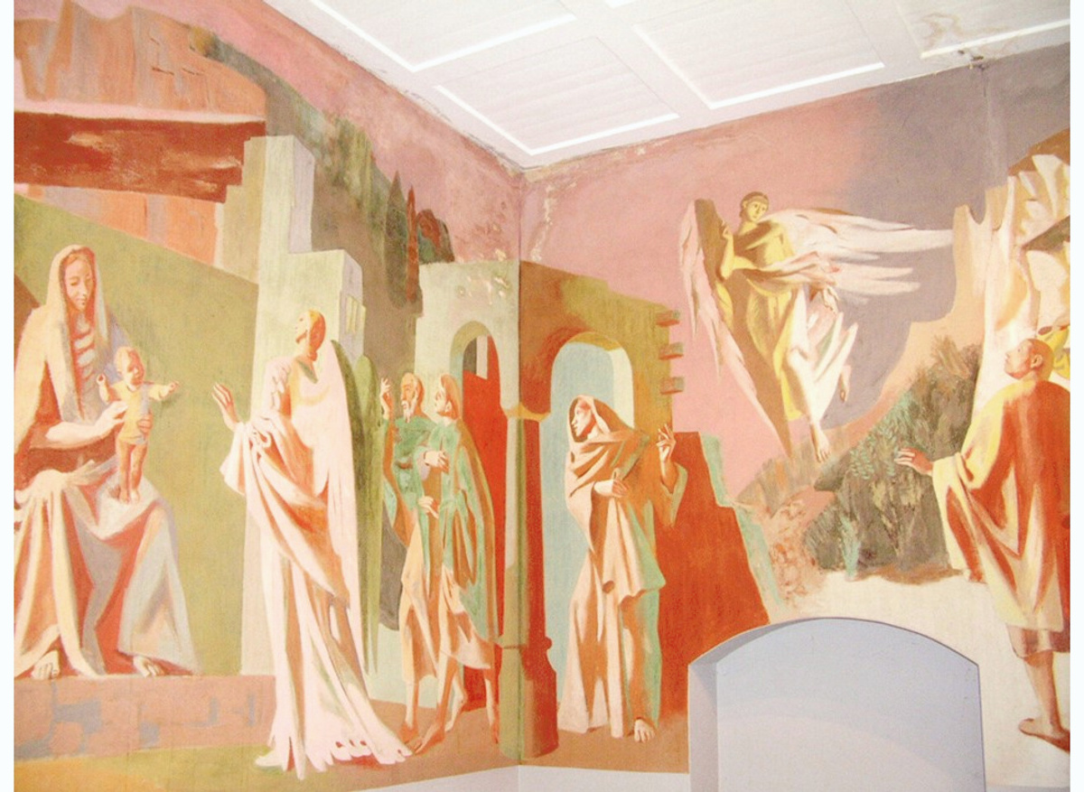 Hans Feibusch Nativity Mural, Brighton