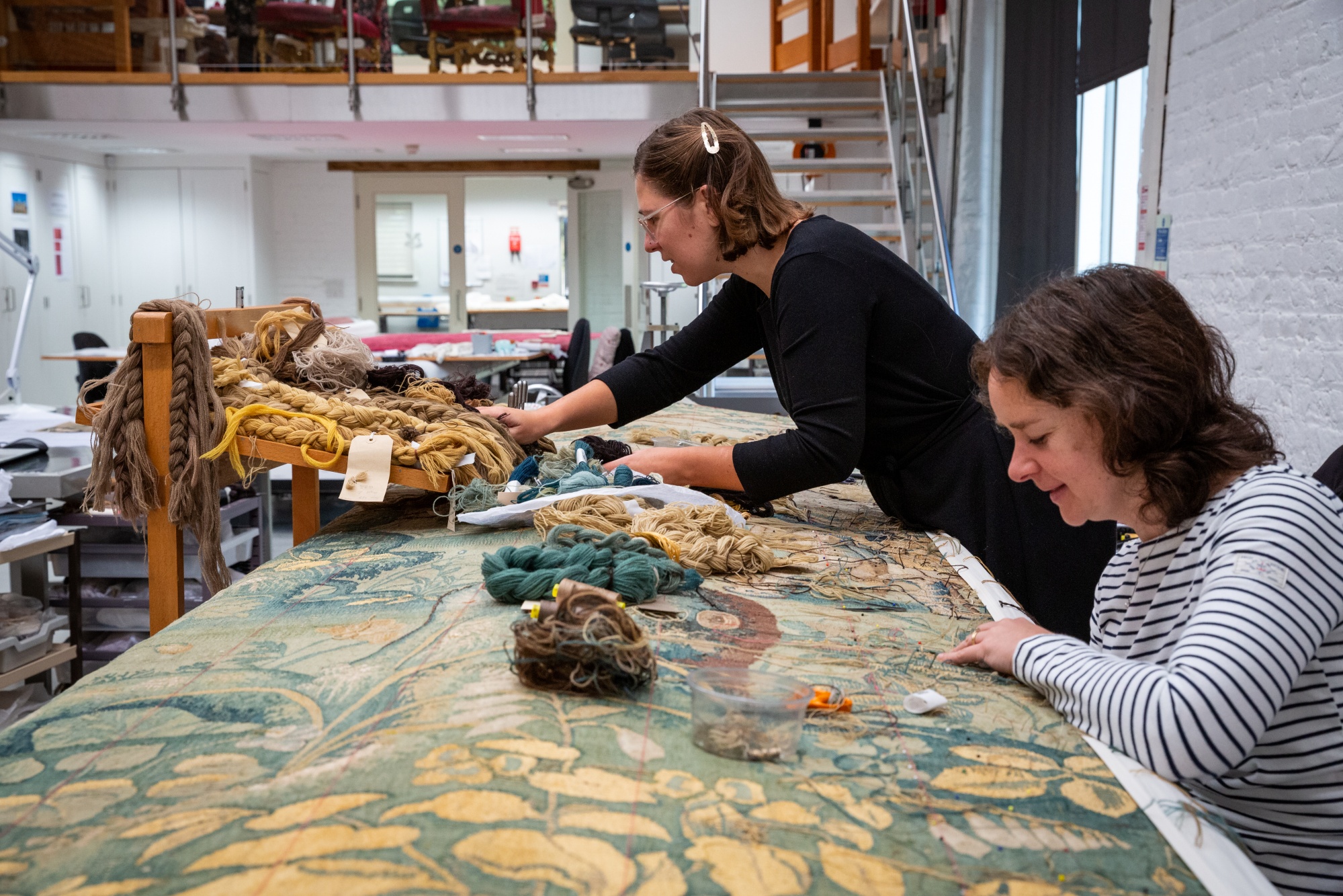 9. conservation stitch treatment on the final tapestry. National Trust Images_James Dobson .jpg
