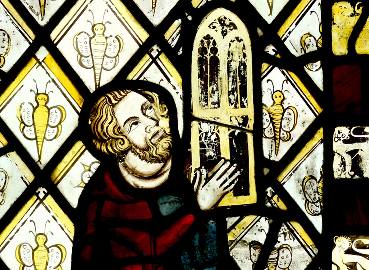 14th Century glass: St Denys Church, Walmgate, York 