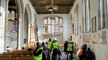 St Peter Ad Vincula, inside the chapel.JPG