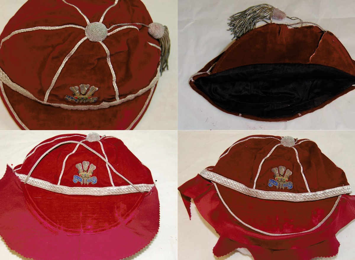 International Rugby cap awarded to Mark Jones in 1987 playing for Wales against Scotland