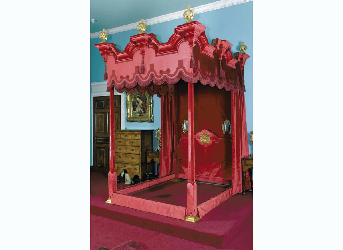 The bed revived to its former glory