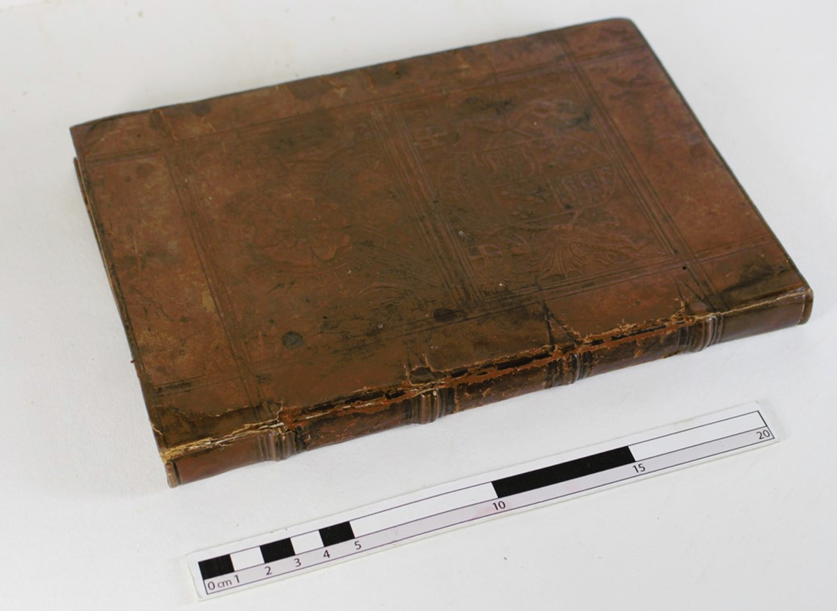 Henry VIII - Assertio Septem Sacrament – Before Conservation Treatment