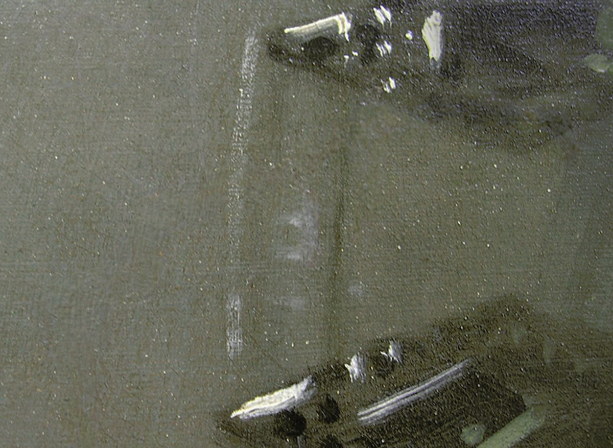 Tear after treatment. 