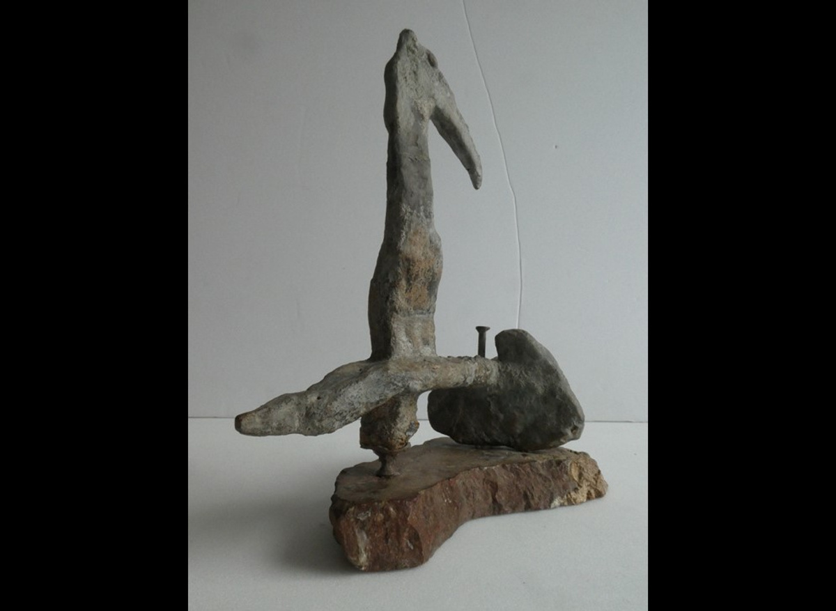 Abstract sculpture by Olga Jevric