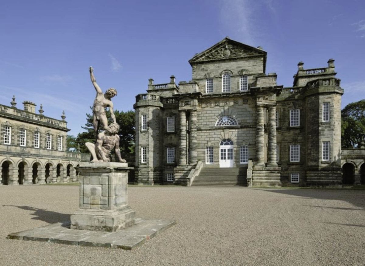 Conservation of six 1760’s Stucco Muses, Great Hall Seaton Delaval, NT
