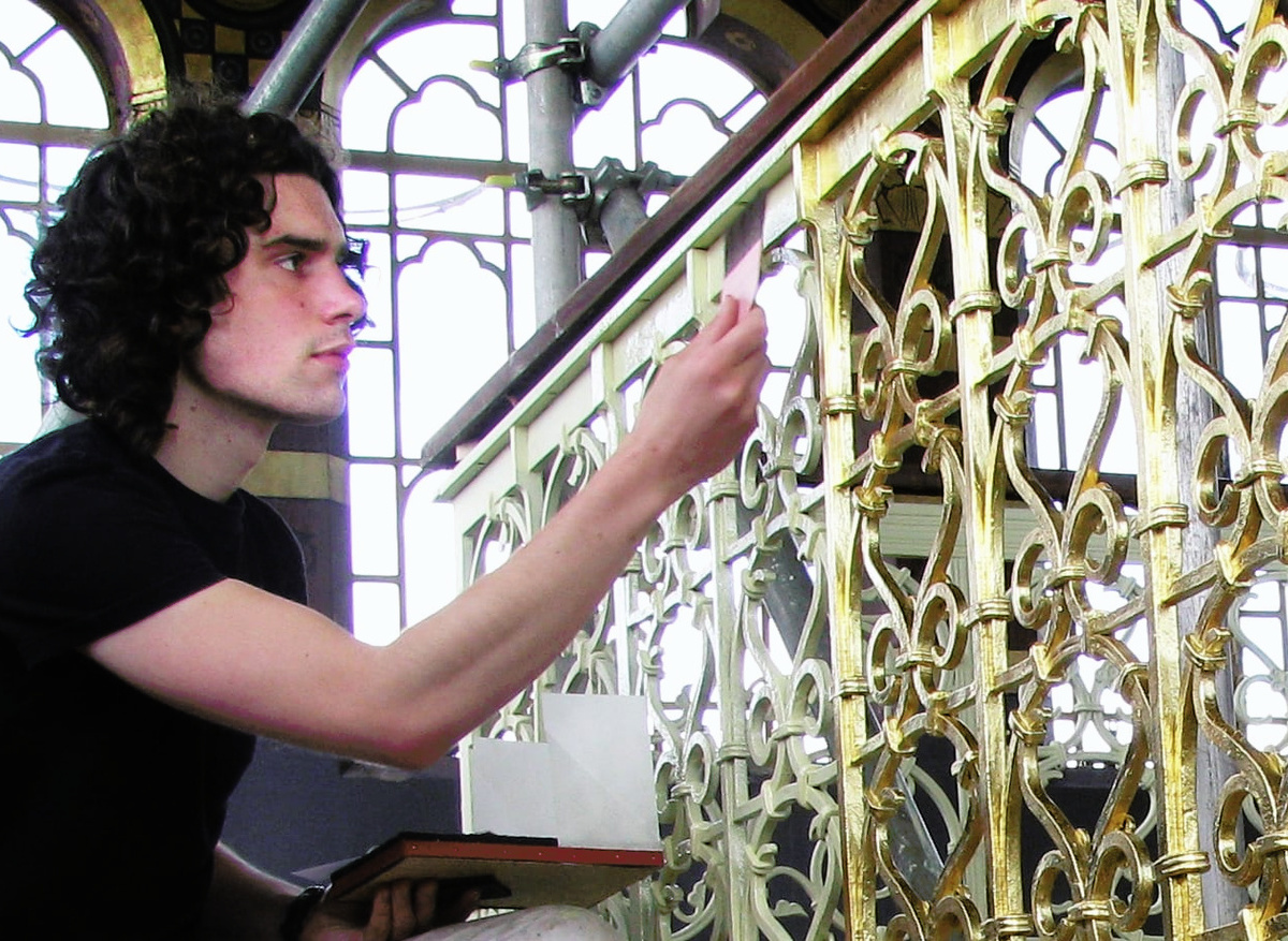 Conservation of the historic interiors by William Burges in Cardiff Castle