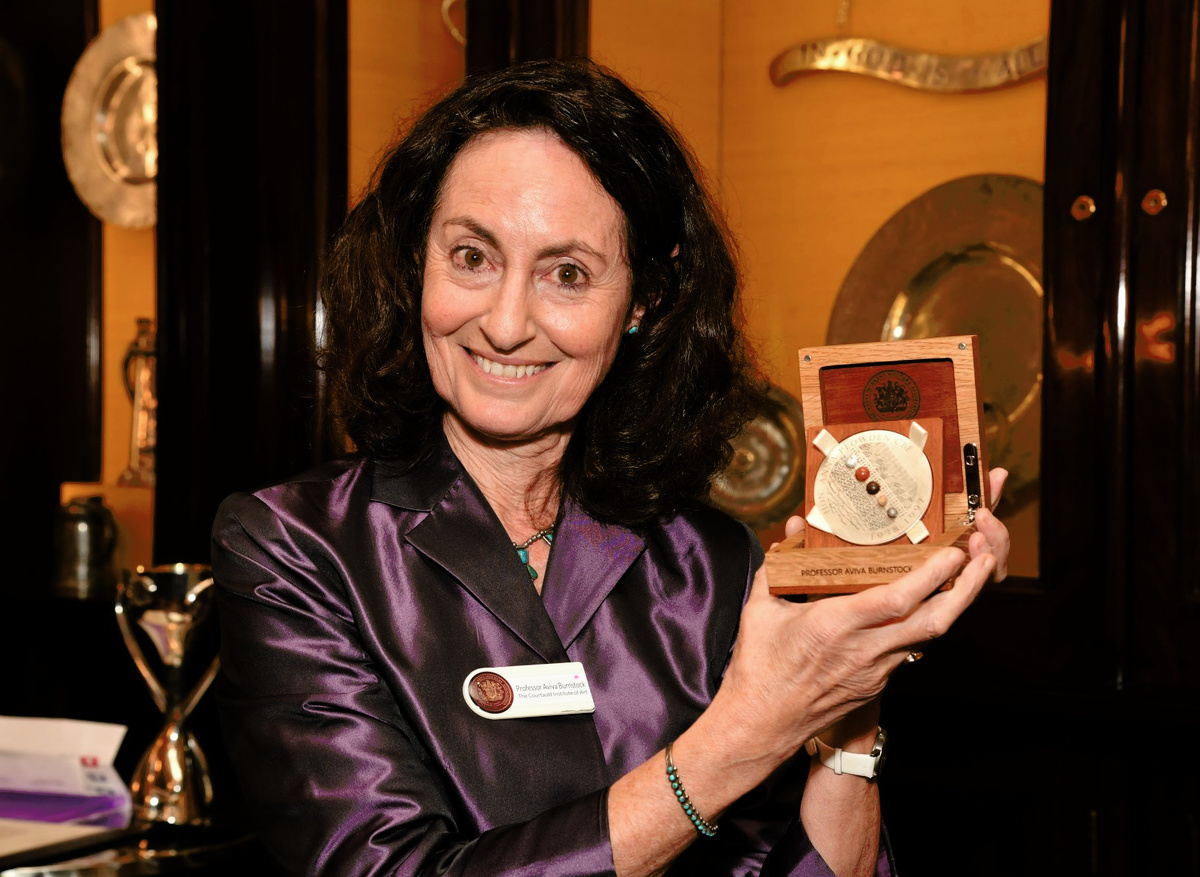 Professor Aviva Burnstock, winner of the Plowden Medal 2025