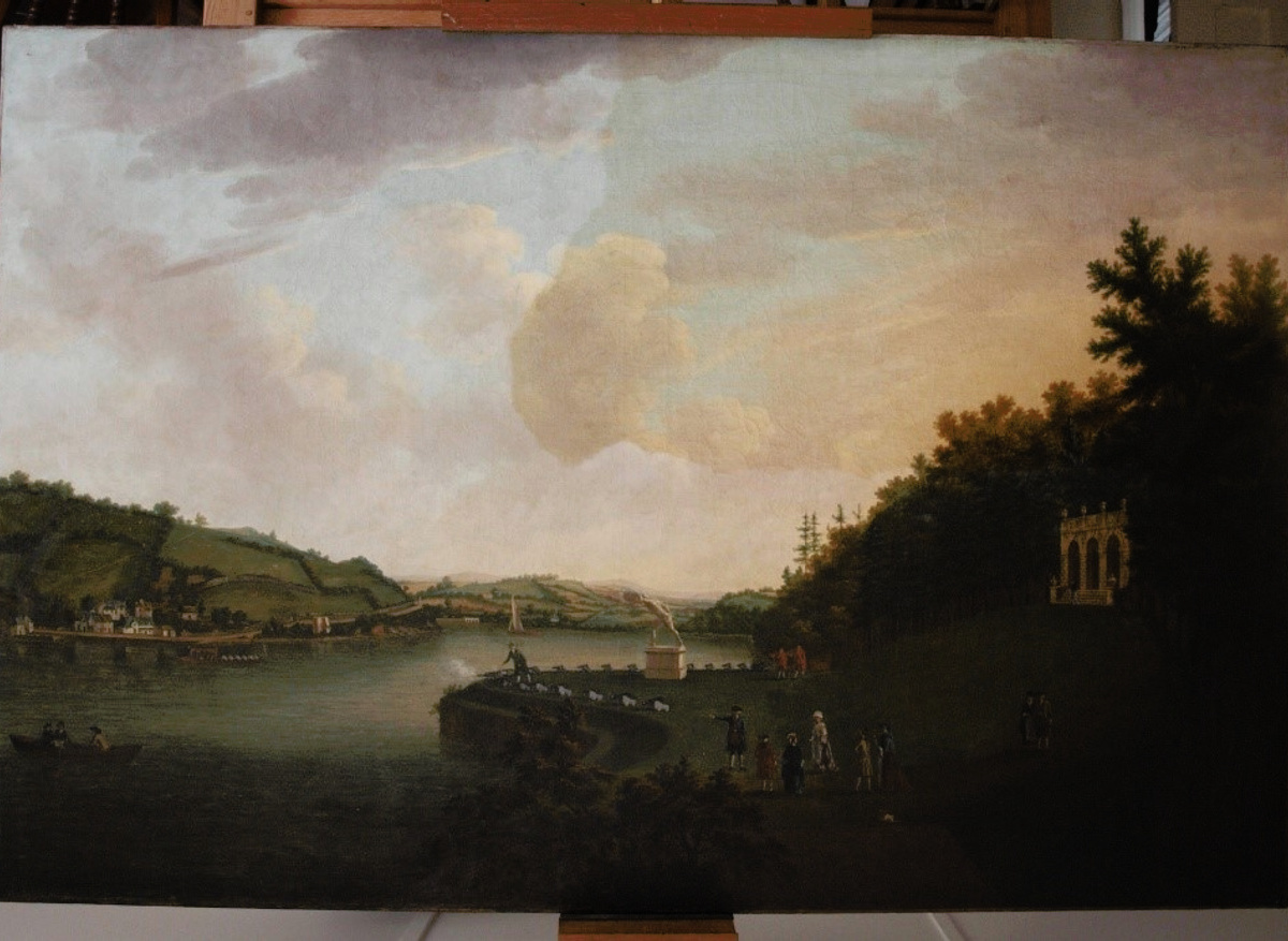 The Amphitheatre at Saltram by William Tomkins, c.1780-1792